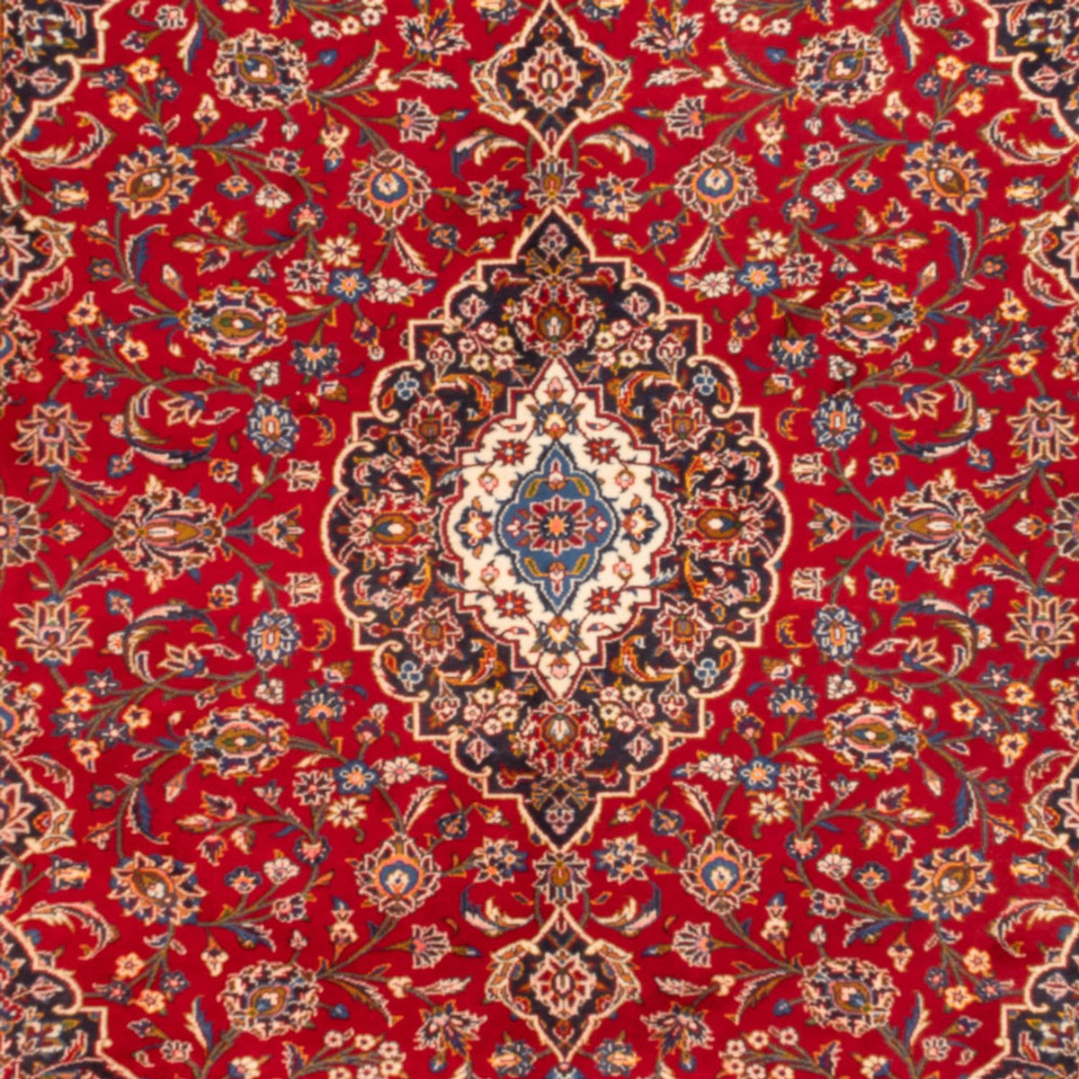 Tappeto Persero - Keshan - 335 x 260 cm - rosso