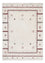 Tappeto Gabbeh - Loribaft Softy - 90 x 60 cm - grigio chiaro