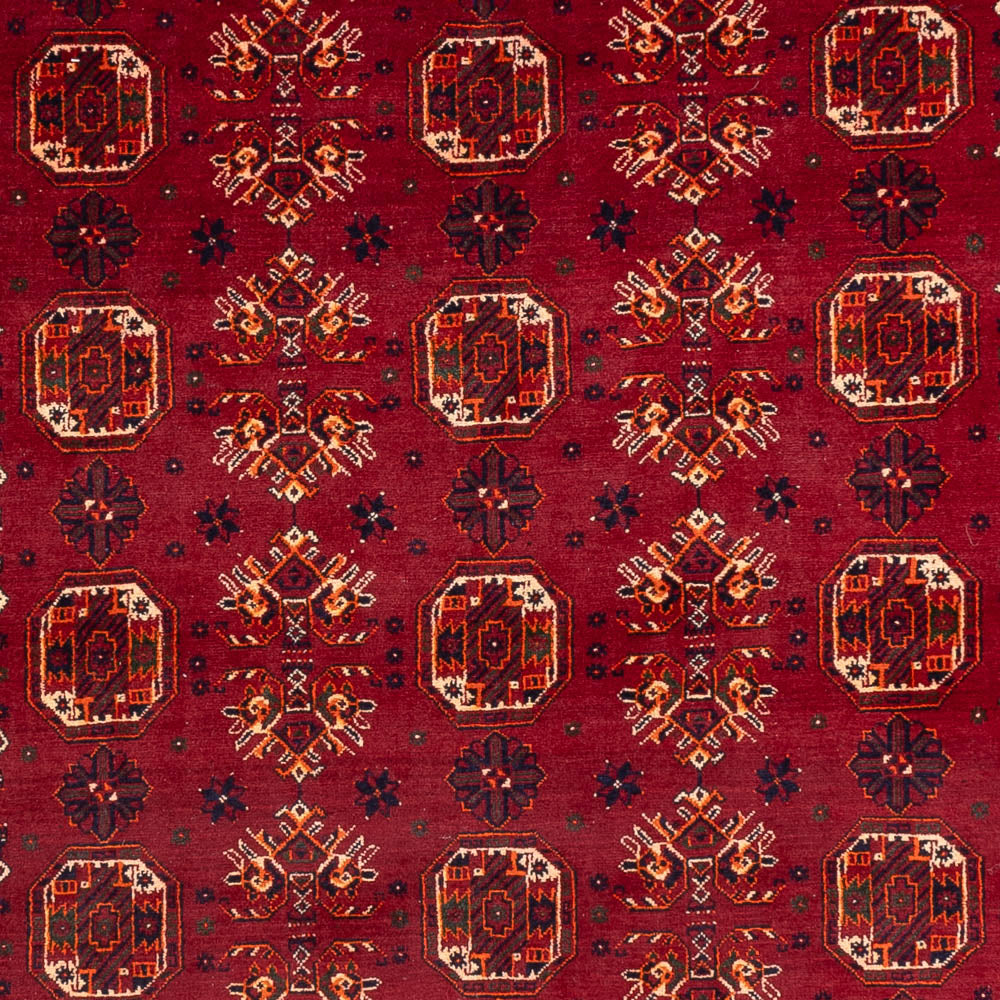 Tappeto afgano - Bukhara - 284 x 194 cm - rosso