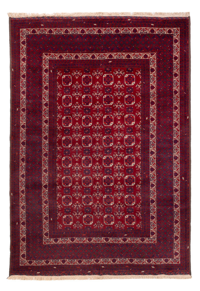 Tappeto afgano - Bukhara - 288 x 197 cm - rosso