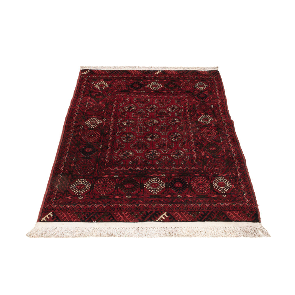Tappeto afgano - 119 x 77 cm - rosso scuro