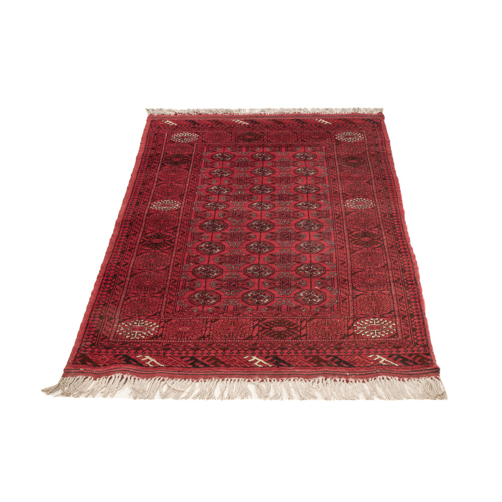 Tappeto afgano - Bukhara - 122 x 70 cm - rosso scuro