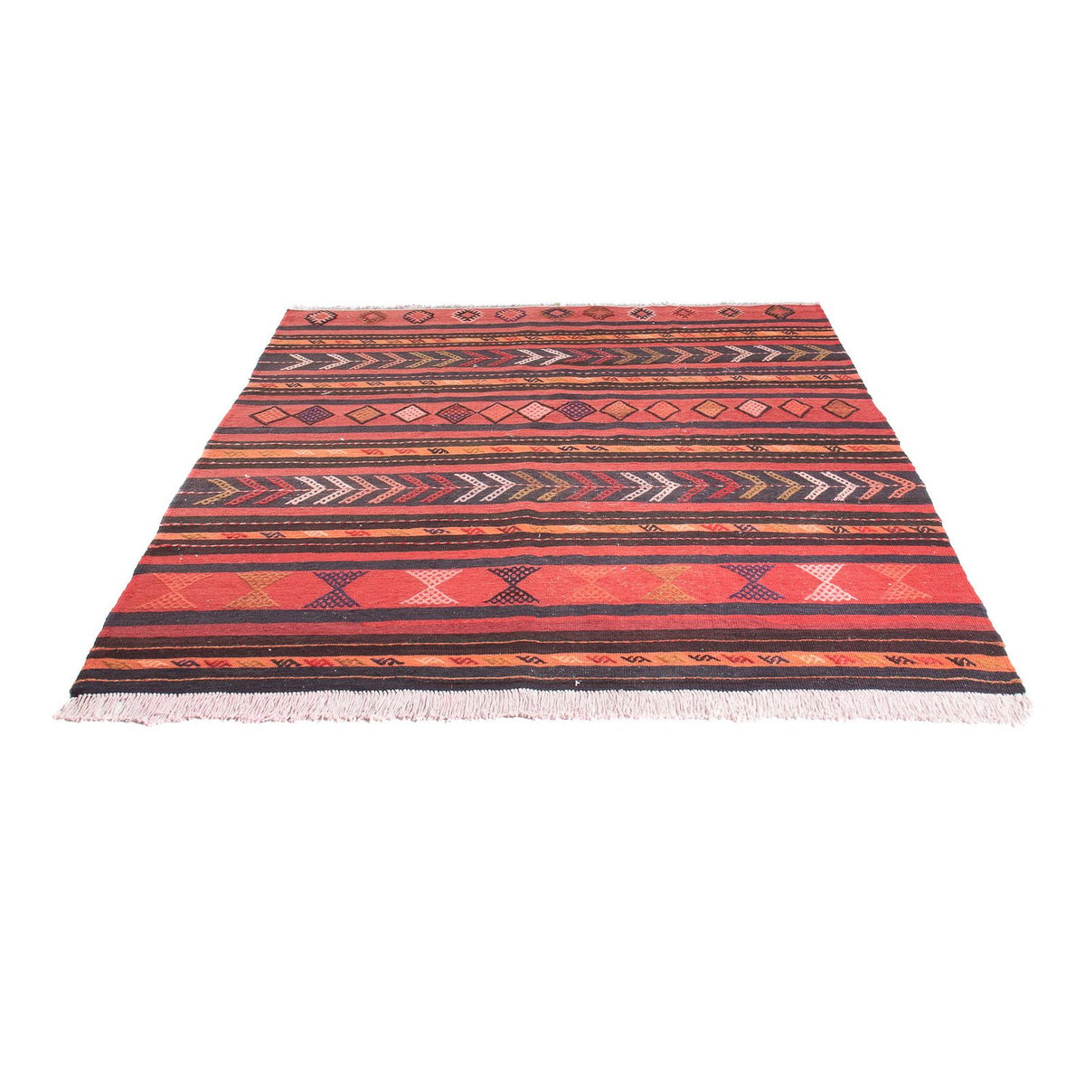 Tappeto Kelim - Vecchio - 190 x 160 cm - multicolore
