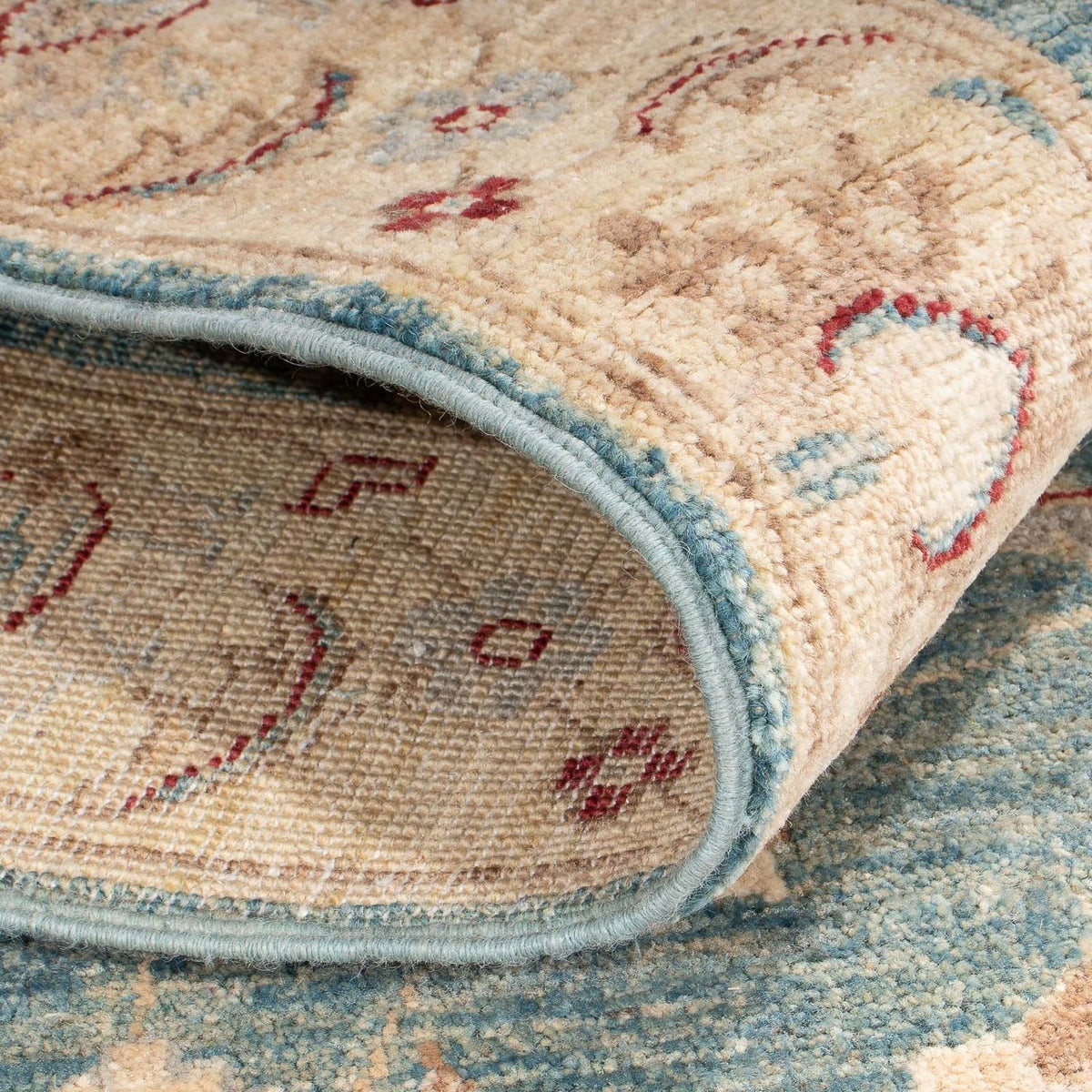 Tappeto corsia Tappeto Ziegler - 194 x 78 cm - turchese