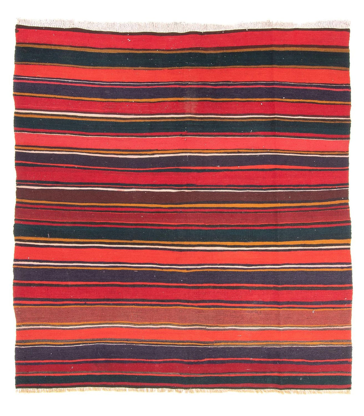 Tappeto Kelim - Vecchio quadrato - 215 x 190 cm - multicolore