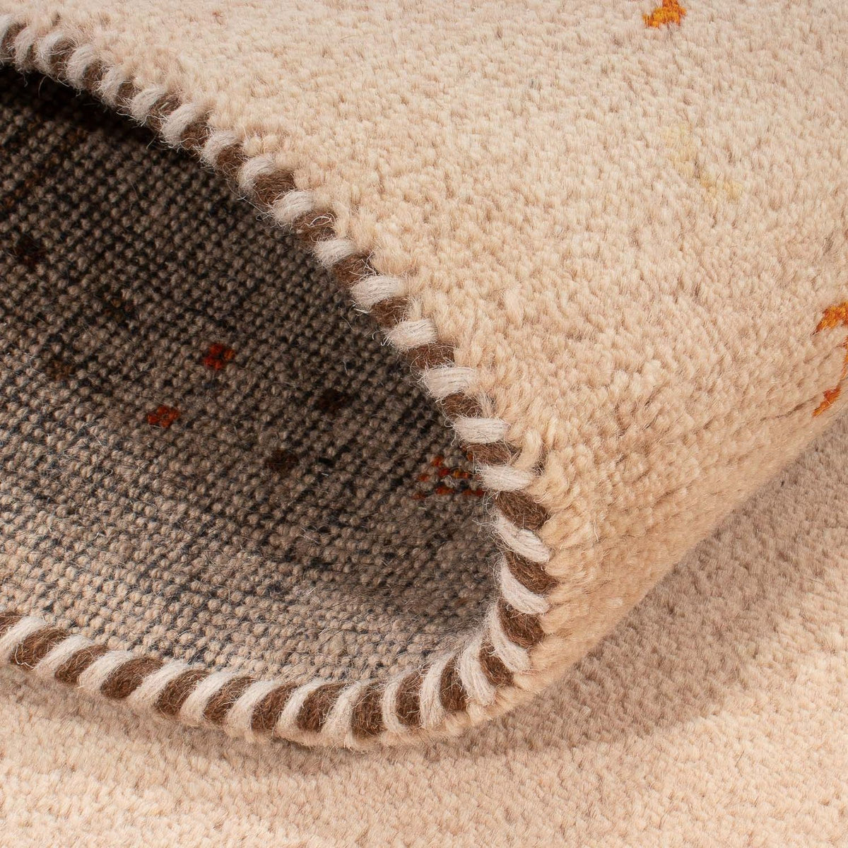 Tappeto Gabbeh - Indus - 160 x 90 cm - beige