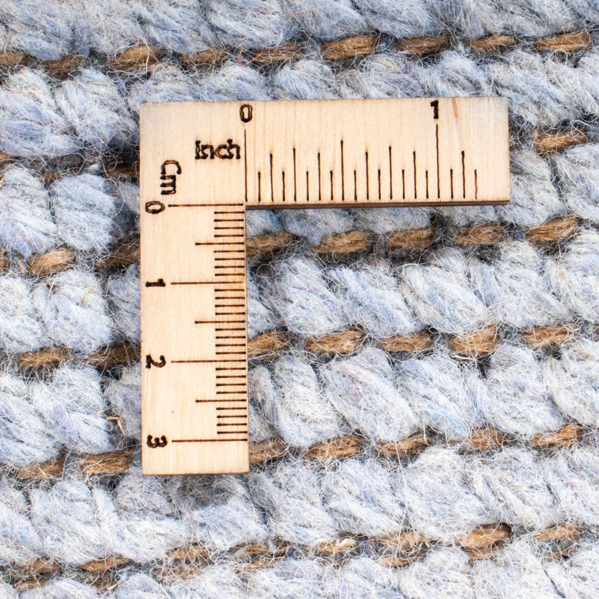 Tappeto Nepal - 140 x 70 cm - blu chiaro