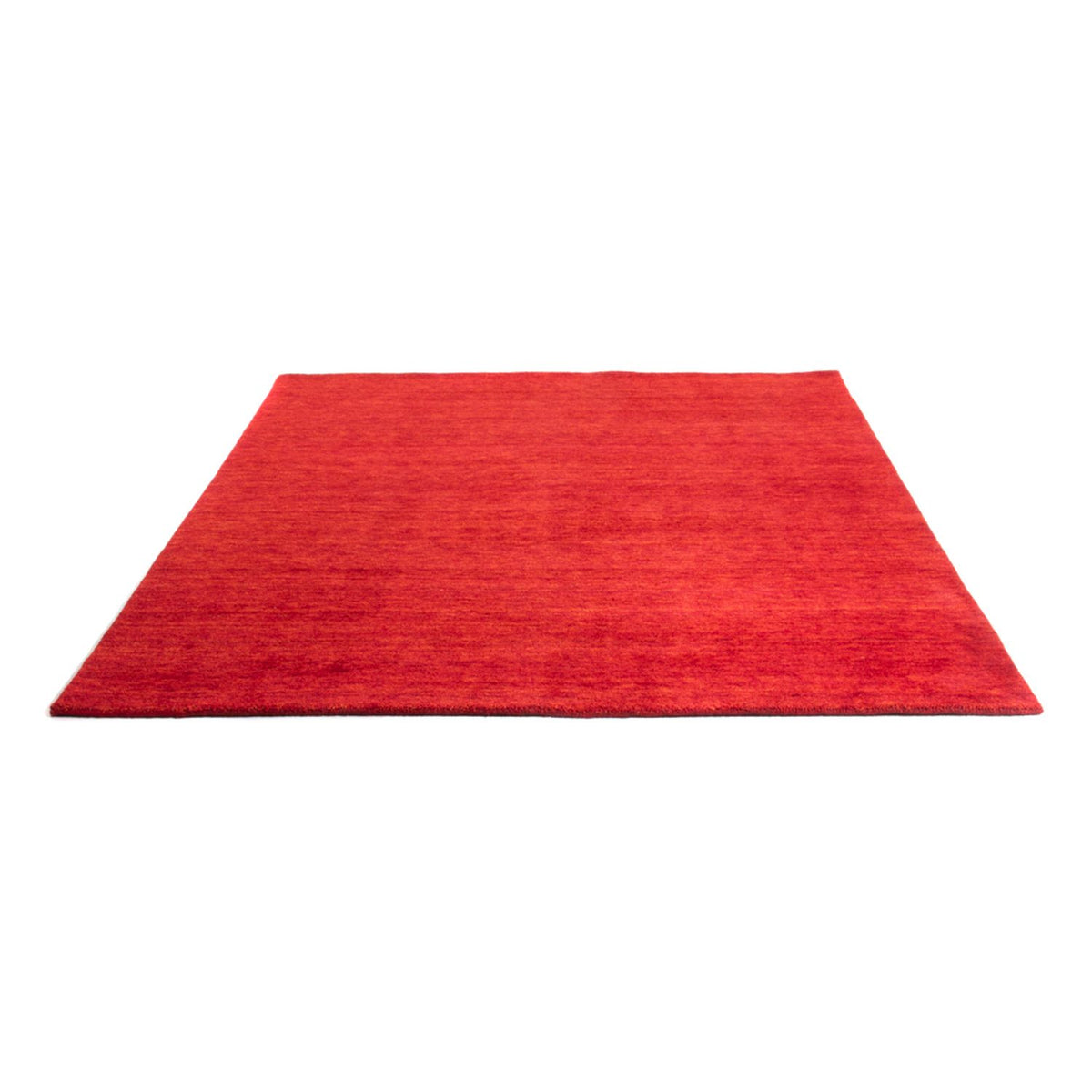 Tappeto Gabbeh - Softy quadrato - 200 x 200 cm - rosso