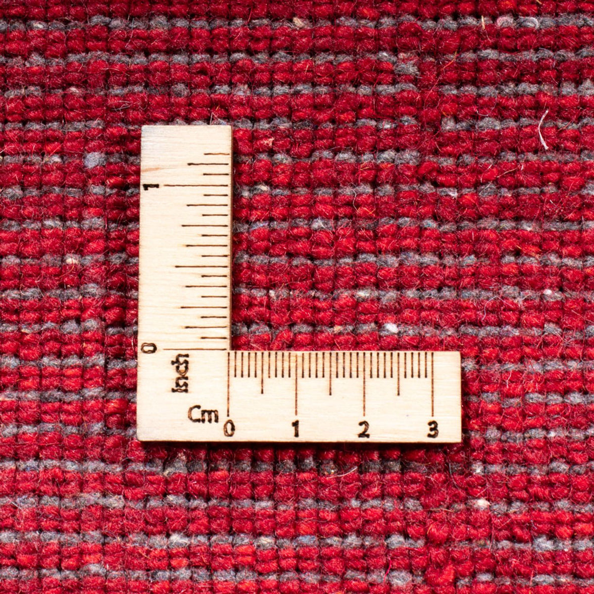Tappeto Gabbeh - Softy quadrato - 200 x 200 cm - rosso