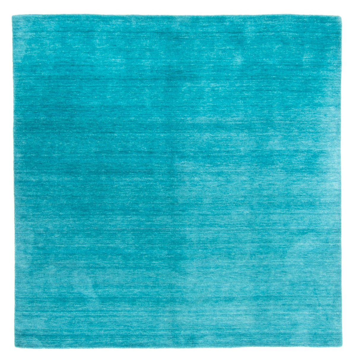 Tappeto Gabbeh - Softy quadrato - 200 x 200 cm - turchese