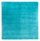 Tappeto Gabbeh - Softy quadrato - 200 x 200 cm - turchese