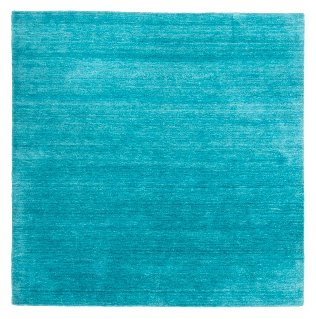 Tappeto Gabbeh - Softy quadrato - 200 x 200 cm - turchese