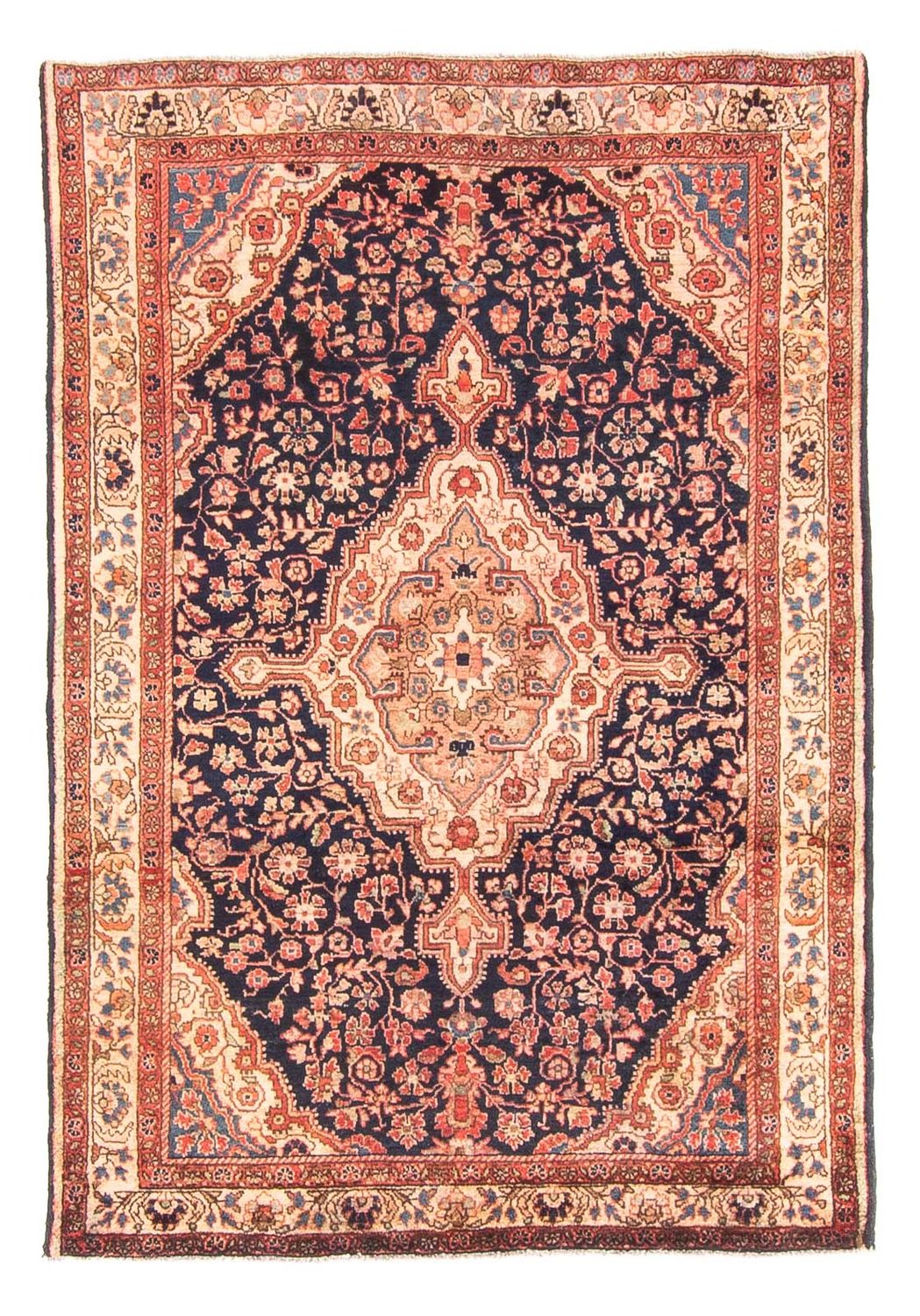 Tappeto Persero - Nomade - 146 x 103 cm - blu scuro