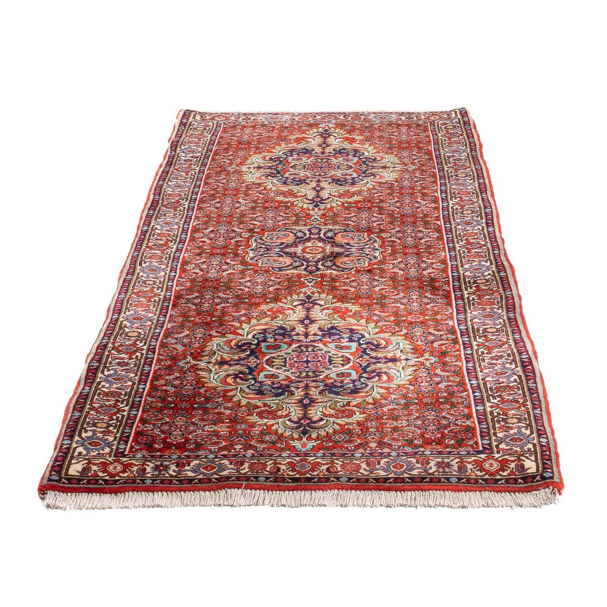 Tappeto corsia Tappeto Persero - Bidjar - 207 x 82 cm - rosso