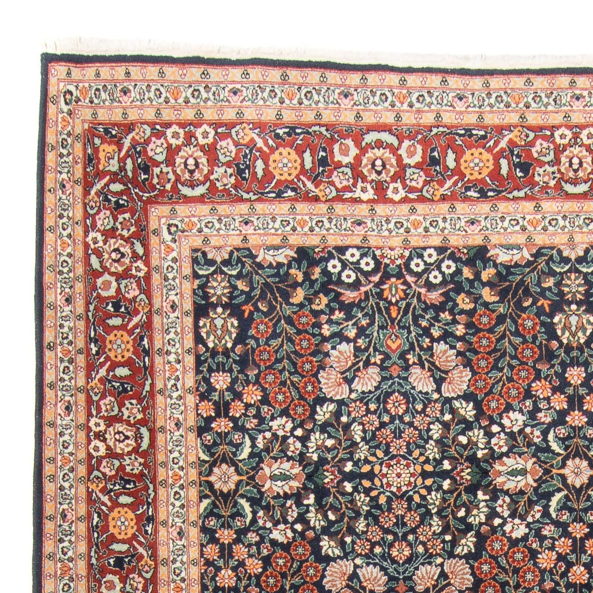 Tappeto orientale - Hereke - 285 x 202 cm - marrone scuro