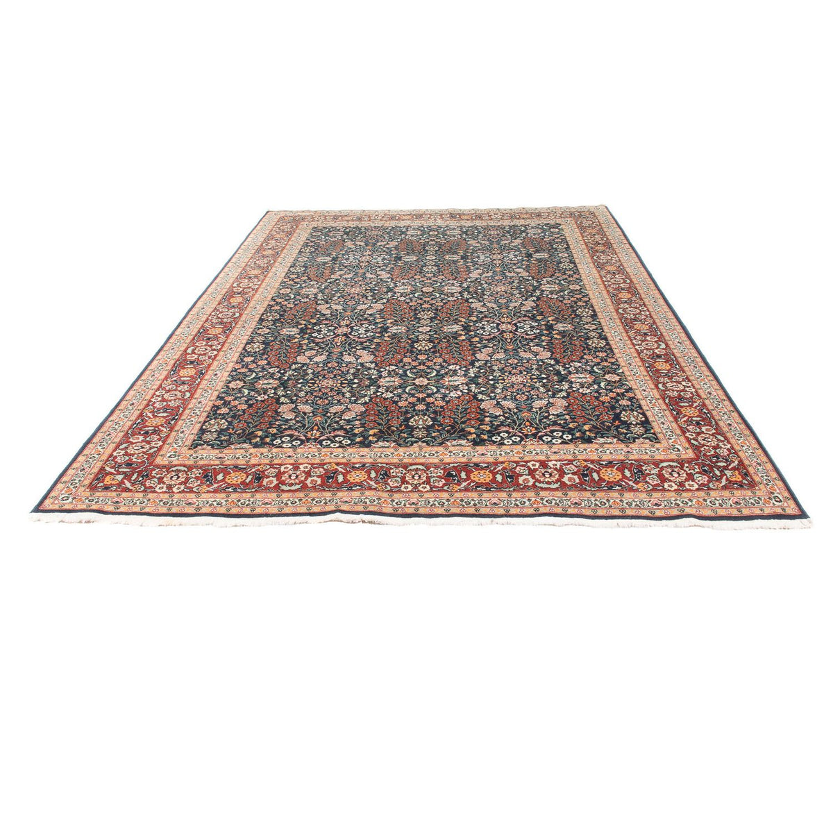 Tappeto orientale - Hereke - 285 x 202 cm - marrone scuro