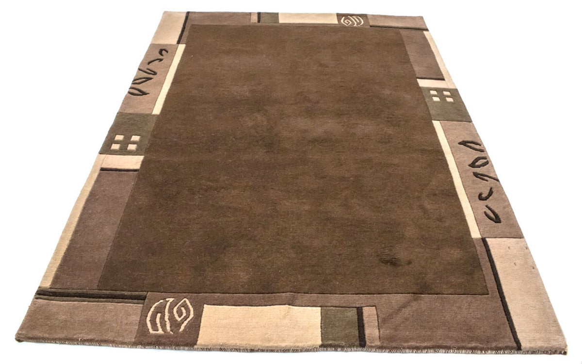 Tappeto Nepal - 199 x 144 cm - marrone