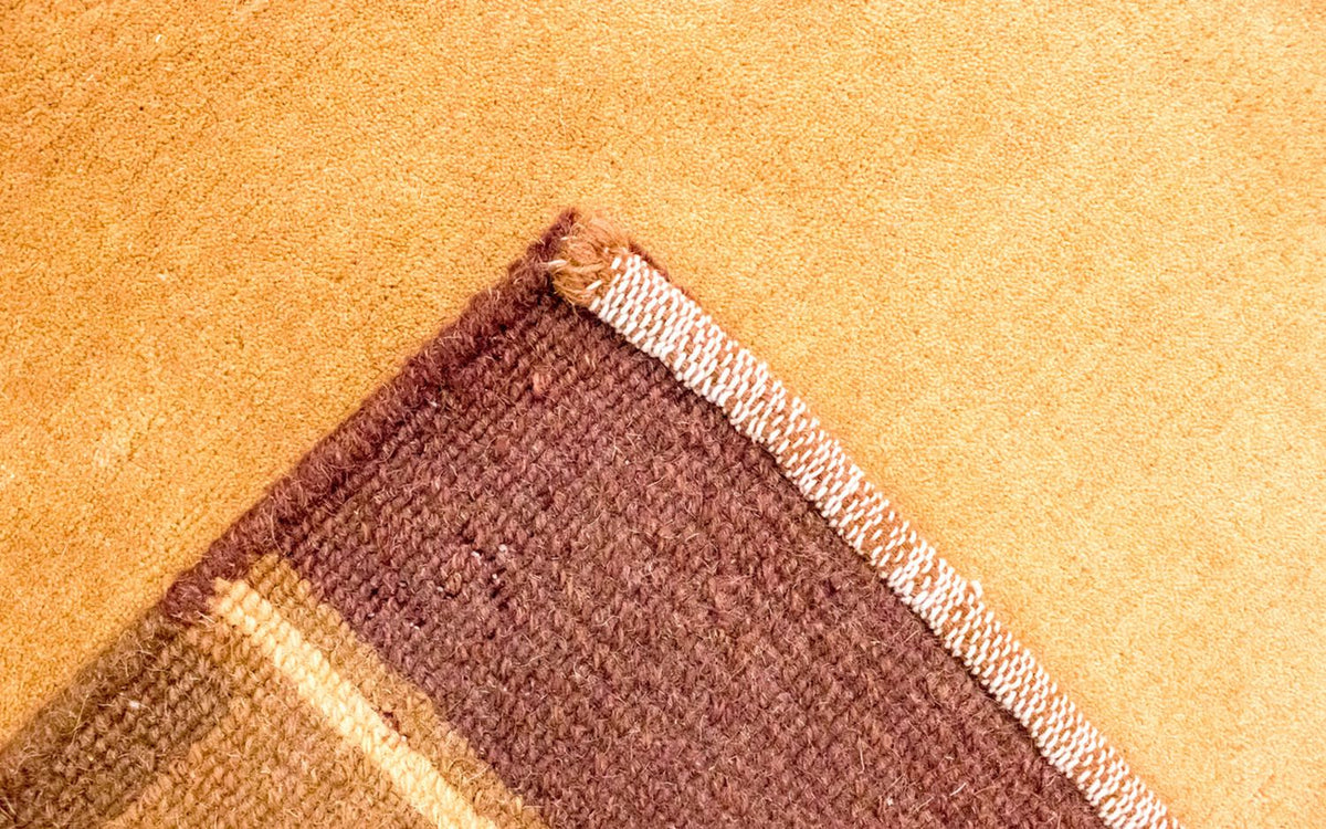 Tappeto Nepal - 201 x 146 cm - arancione