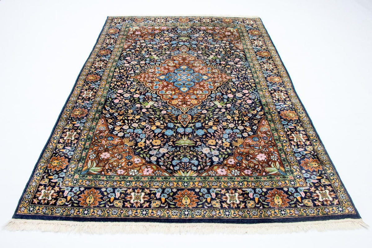 Tappeto orientale - 226 x 140 cm - blu
