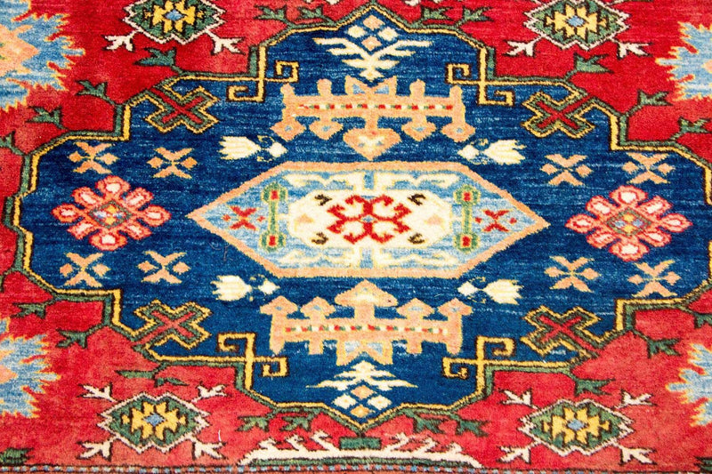 Tappeto Ziegler - Kazak quadrato  - 197 x 188 cm - rosso