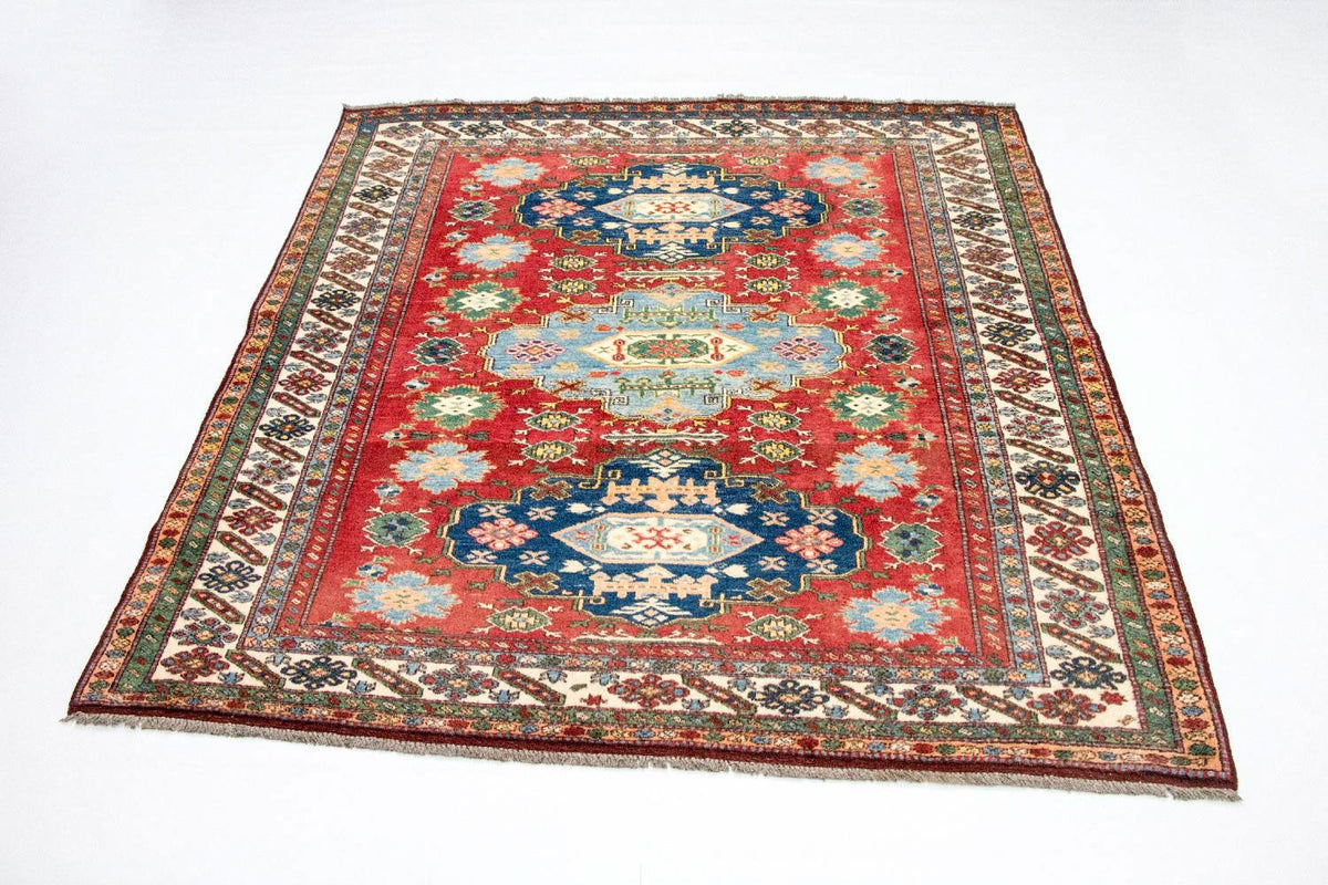 Tappeto Ziegler - Kazak quadrato  - 197 x 188 cm - rosso