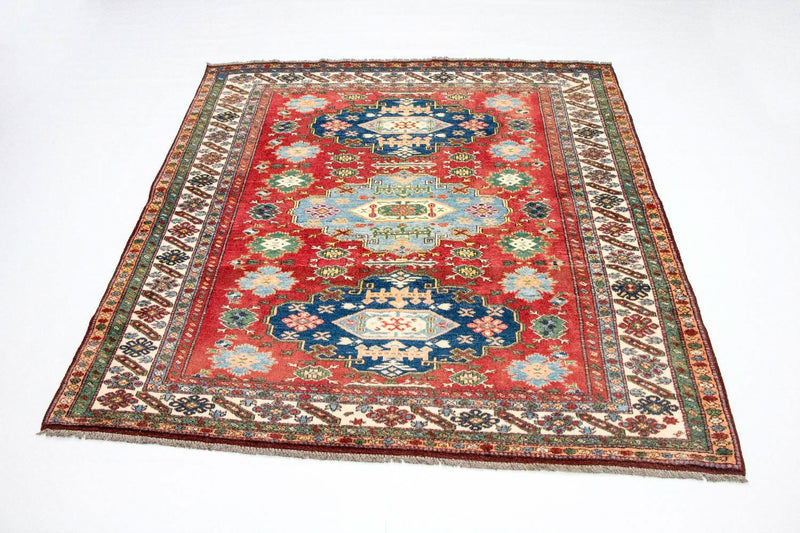 Tappeto Ziegler - Kazak quadrato  - 197 x 188 cm - rosso