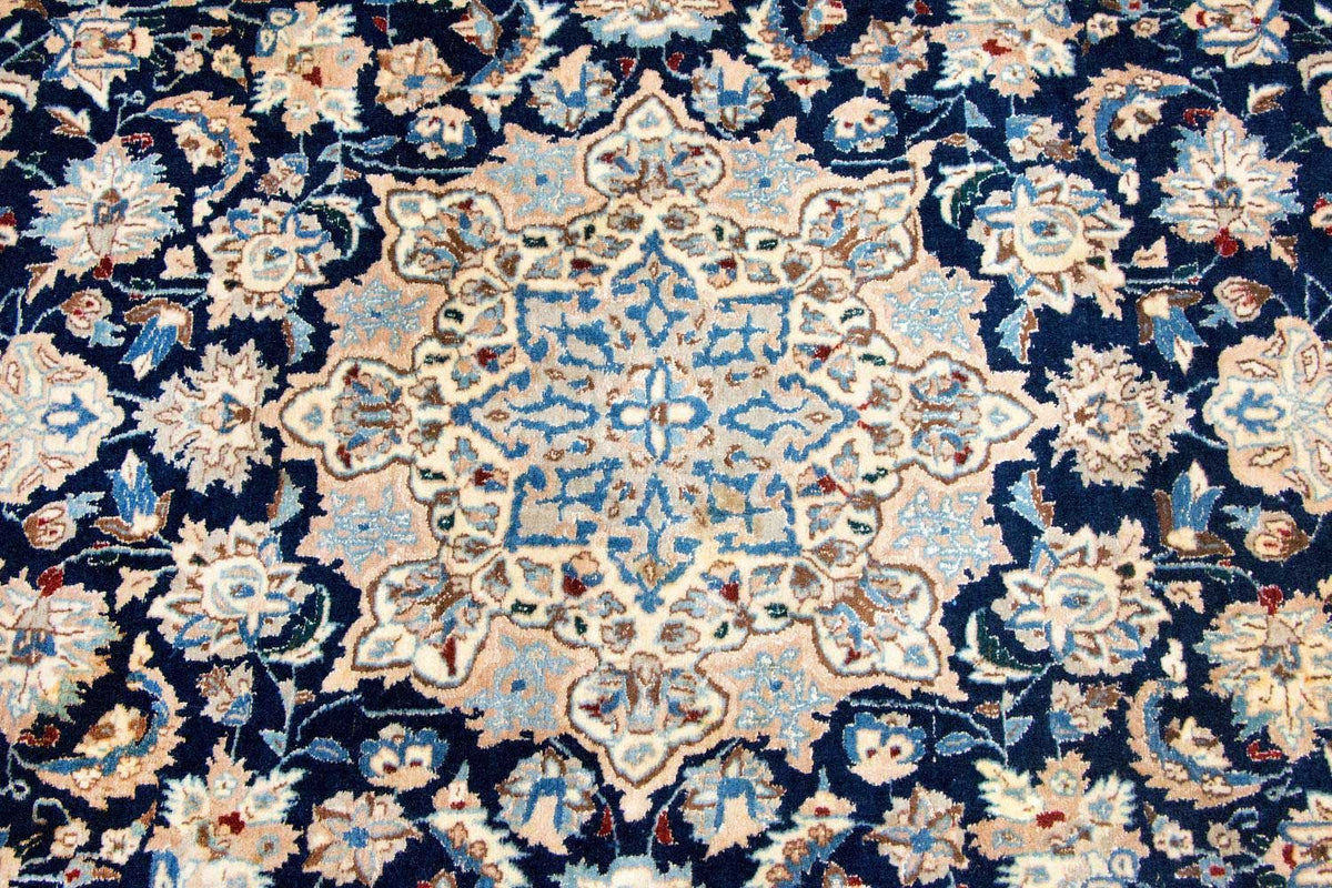 Tappeto Persero - Nain - Premio - 236 x 135 cm - blu scuro