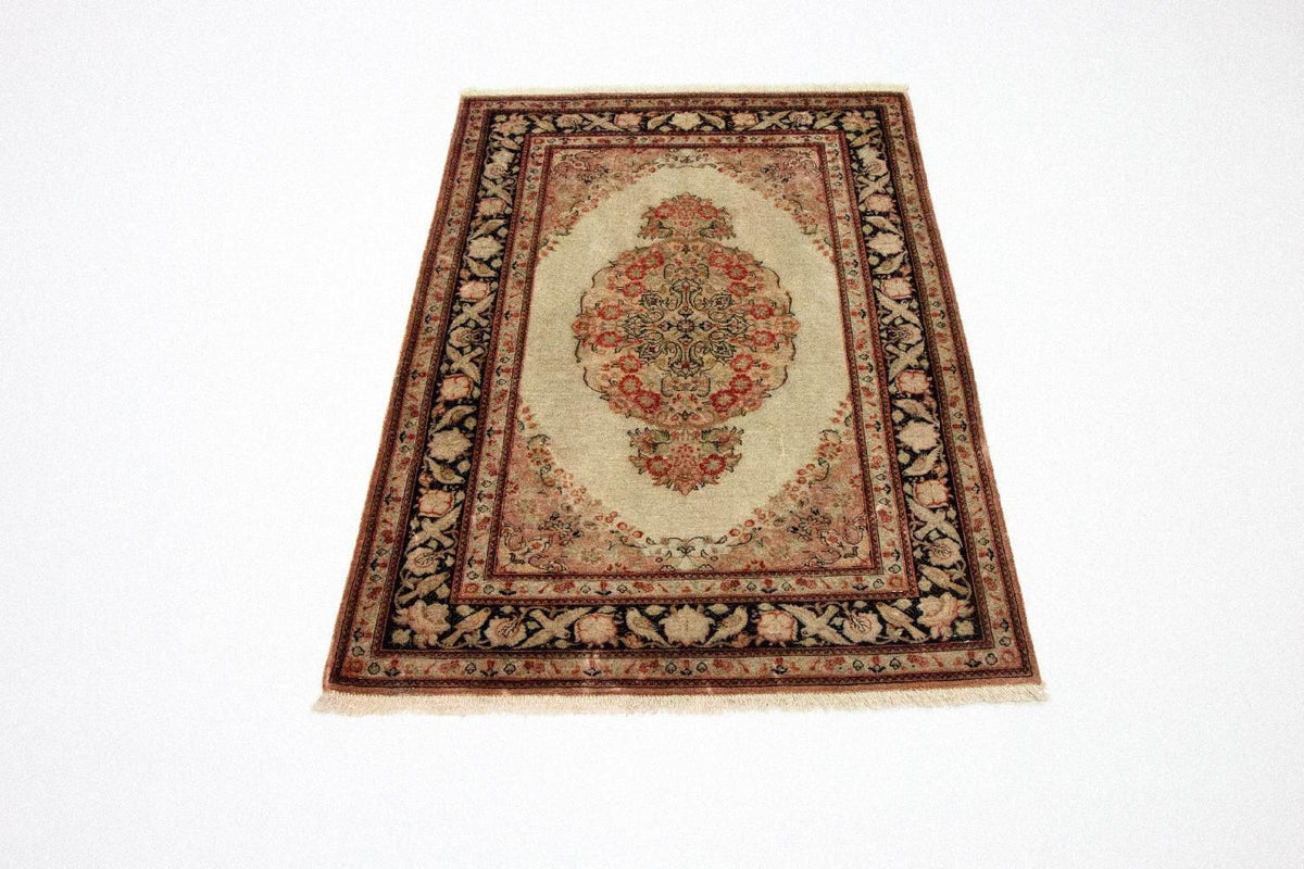 Tappeto di seta - Ghom seta - Premio - 120 x 70 cm - beige