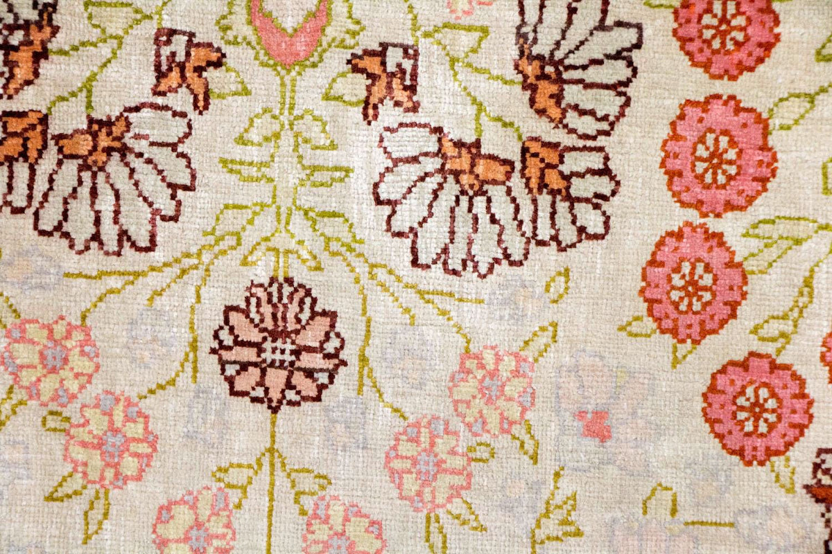 Tappeto di seta - Seta Hereke - Premio - 100 x 64 cm - beige