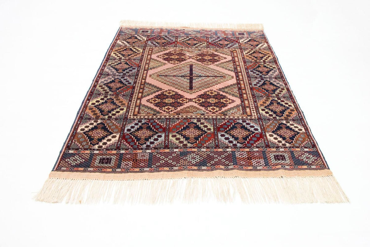 Tappeto afgano - 140 x 120 cm - rosa