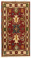 Tappeto orientale - 124 x 67 cm - rosso