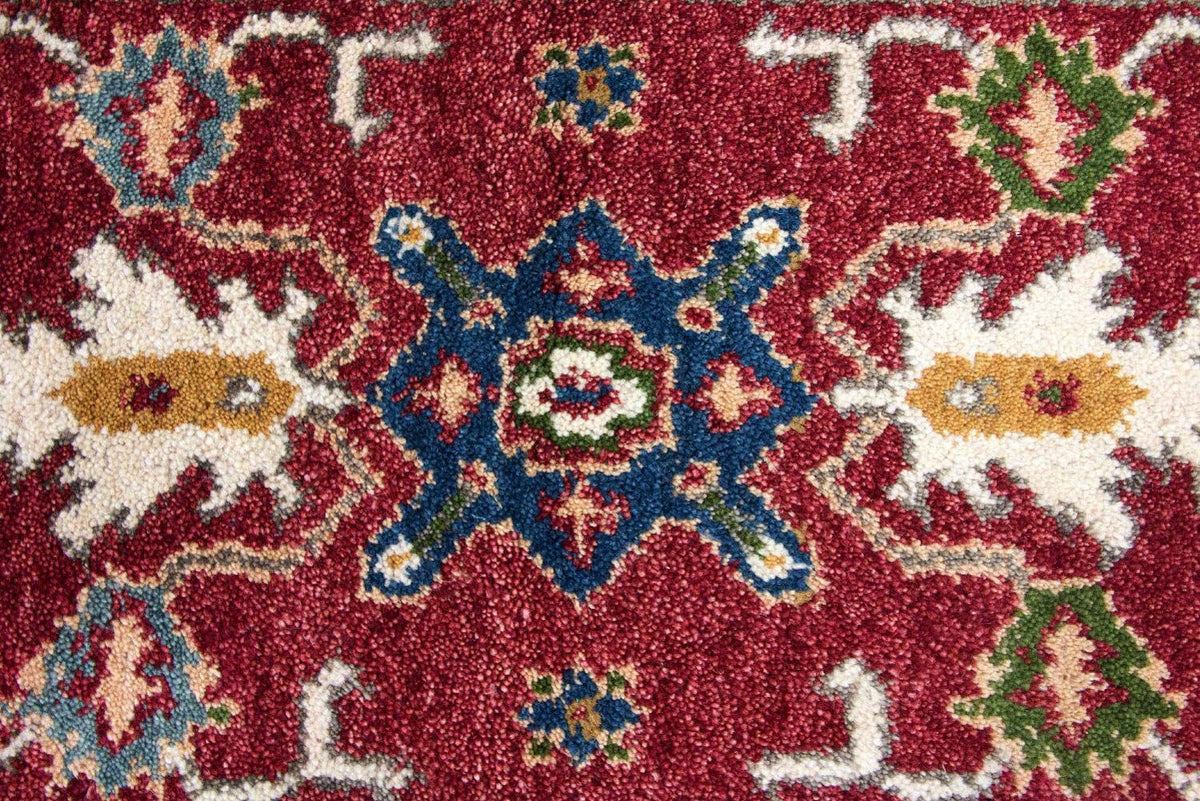 Tappeto orientale - 124 x 67 cm - rosso