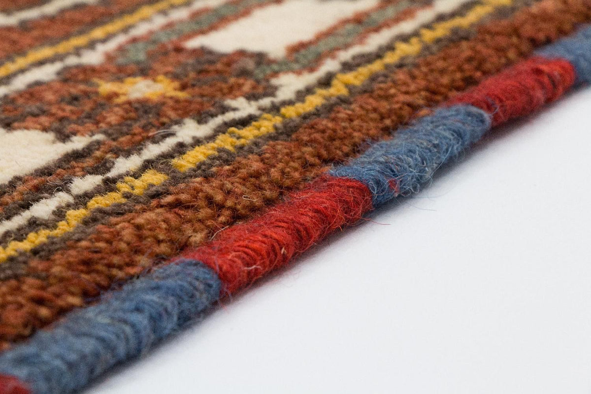 Tappeto orientale - 92 x 61 cm - marrone