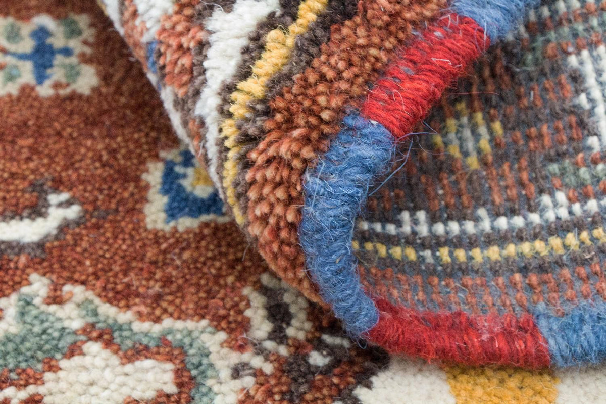 Tappeto orientale - 92 x 61 cm - marrone