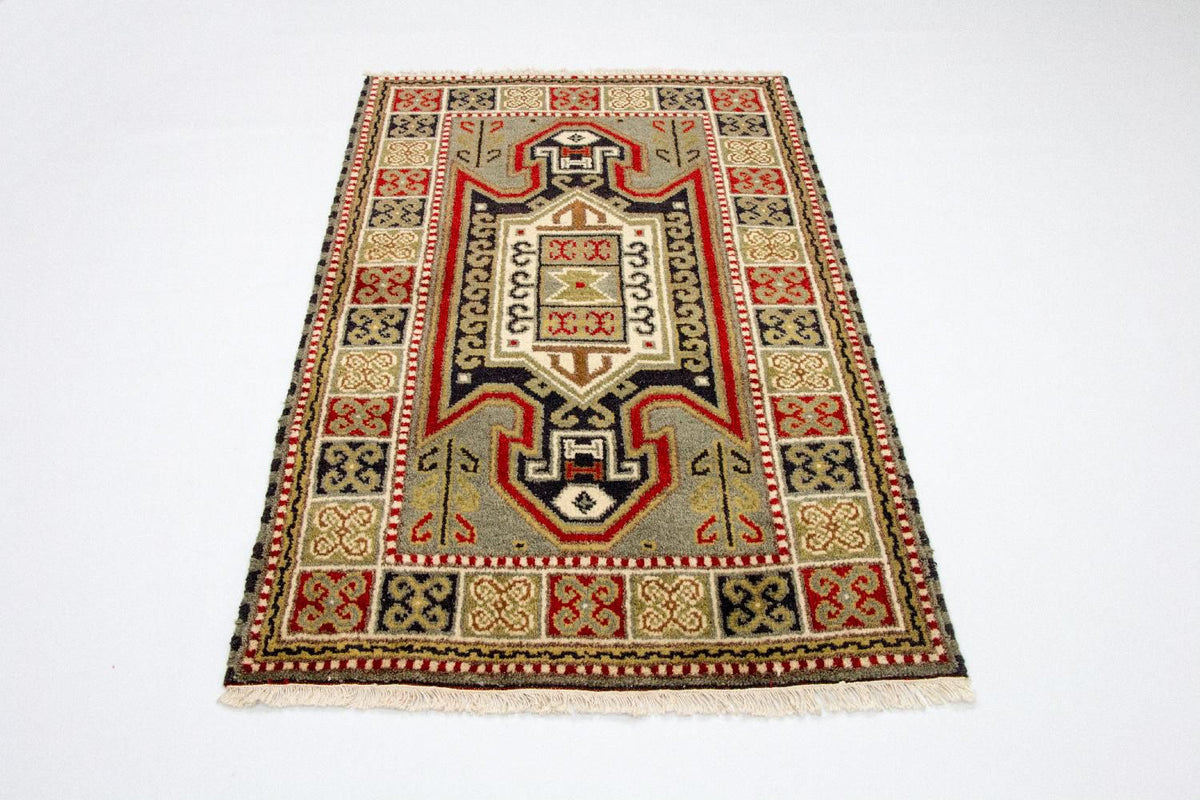 Tappeto orientale - 153 x 96 cm - verde chiaro