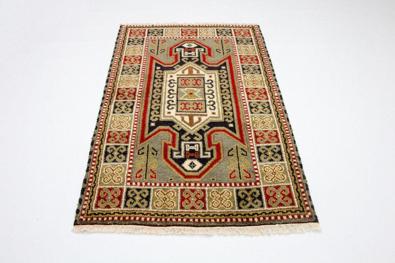 Tappeto orientale - 153 x 96 cm - verde chiaro