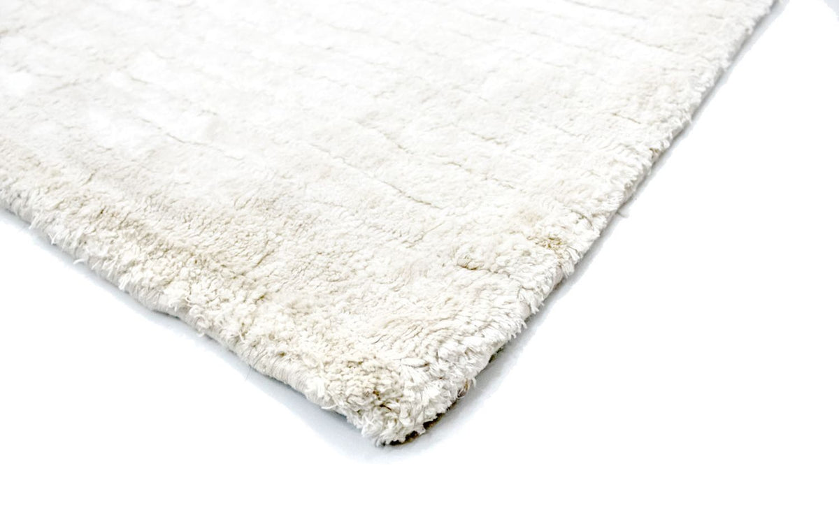 Tappeto di lana - 155 x 89 cm - beige