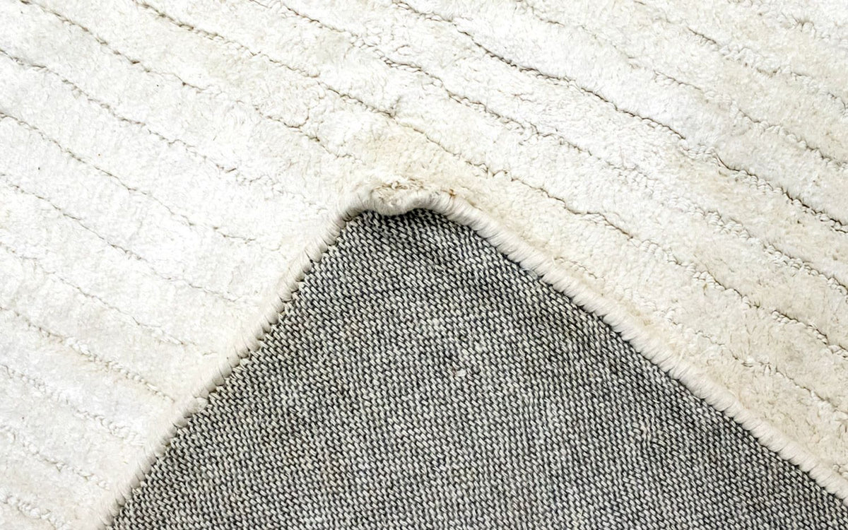 Tappeto di lana - 155 x 89 cm - beige