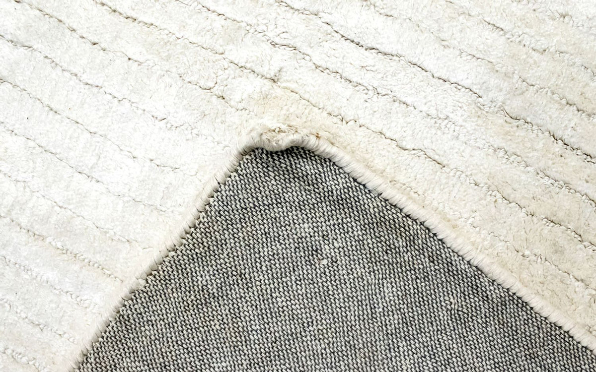 Tappeto di lana - 155 x 89 cm - beige