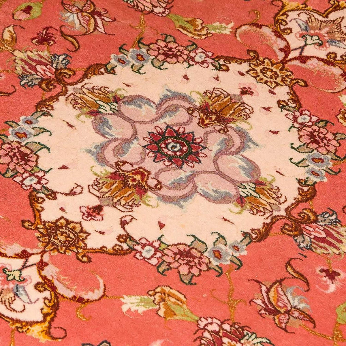 Tappeto Persero - Tabriz - Reale - 147 x 104 cm - terracotta
