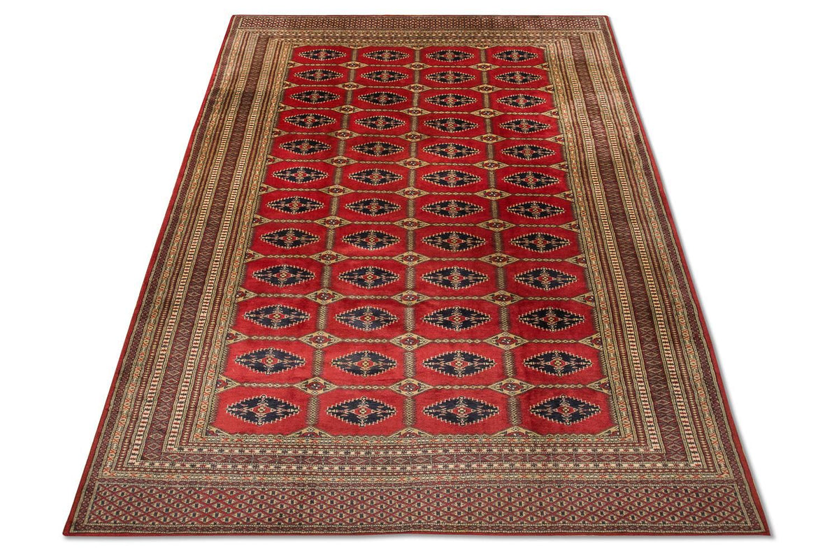 Tappeto afgano - Bukhara - 292 x 188 cm - rosso