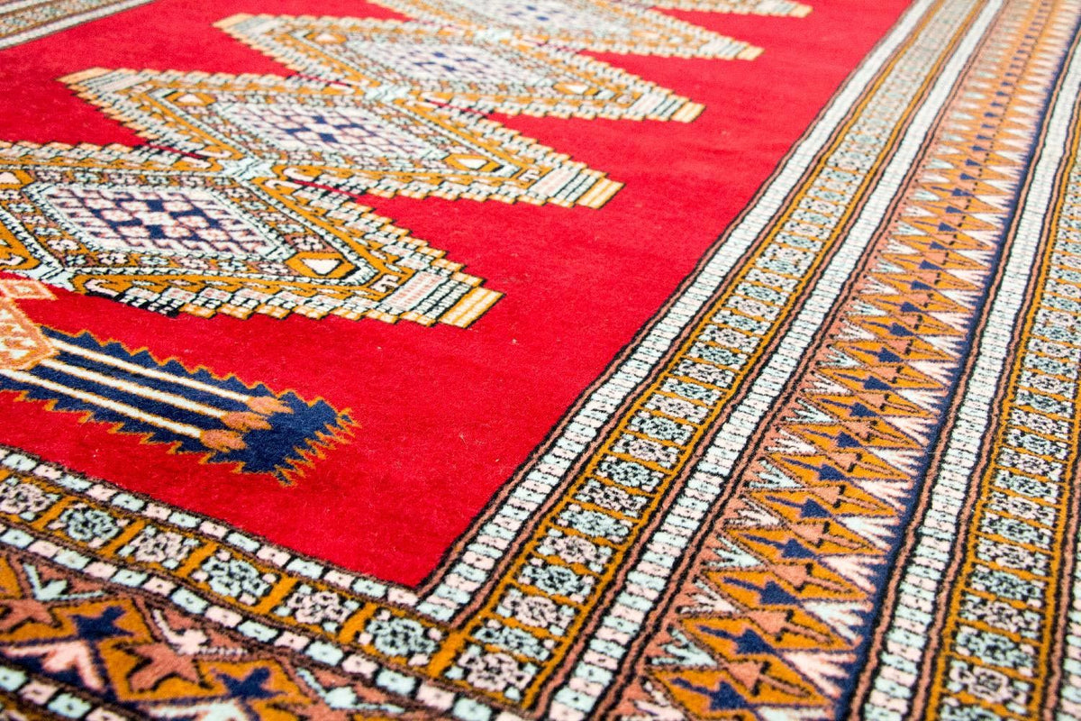 Tappeto afgano - Bukhara - 168 x 130 cm - rosso
