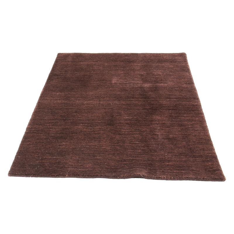 Tappeto Gabbeh - Loribaft Softy - 152 x 103 cm - marrone scuro