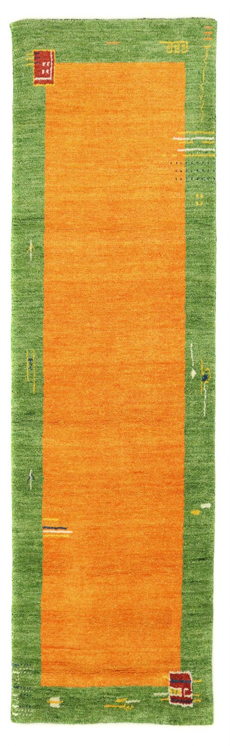 Tappeto corsia Tappeto Gabbeh - Softy - 200 x 80 cm - arancione
