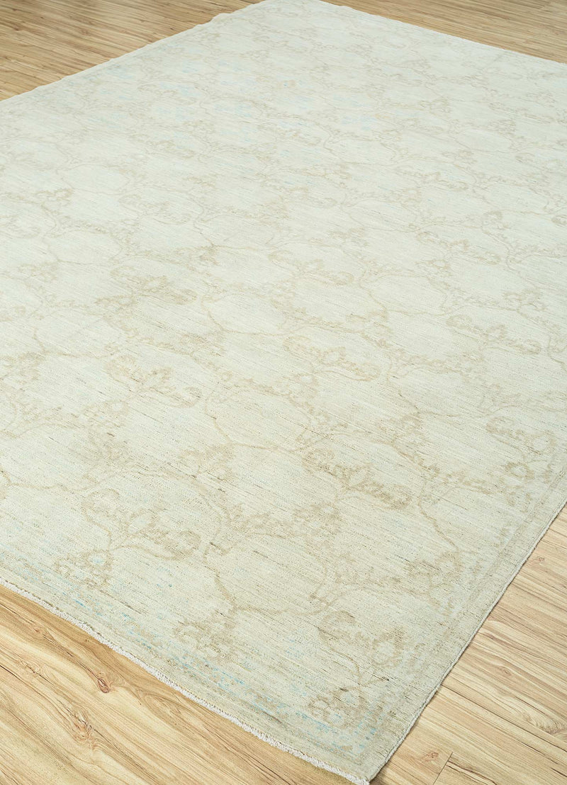 Tappeto di lana - 268 x 188 cm - crema