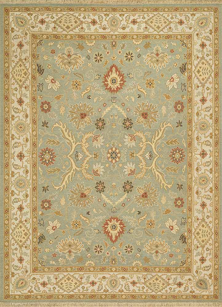 Tappeto corsia Tappeto di lana - 270 x 90 cm - verde menta