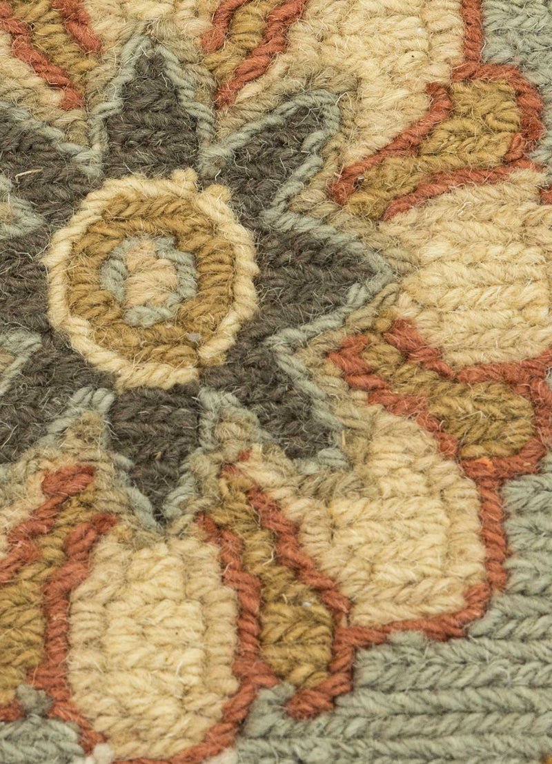 Tappeto corsia Tappeto di lana - 270 x 90 cm - verde menta