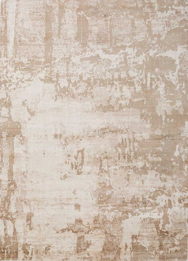 Tappeto in viscosa - 180 x 120 cm - beige