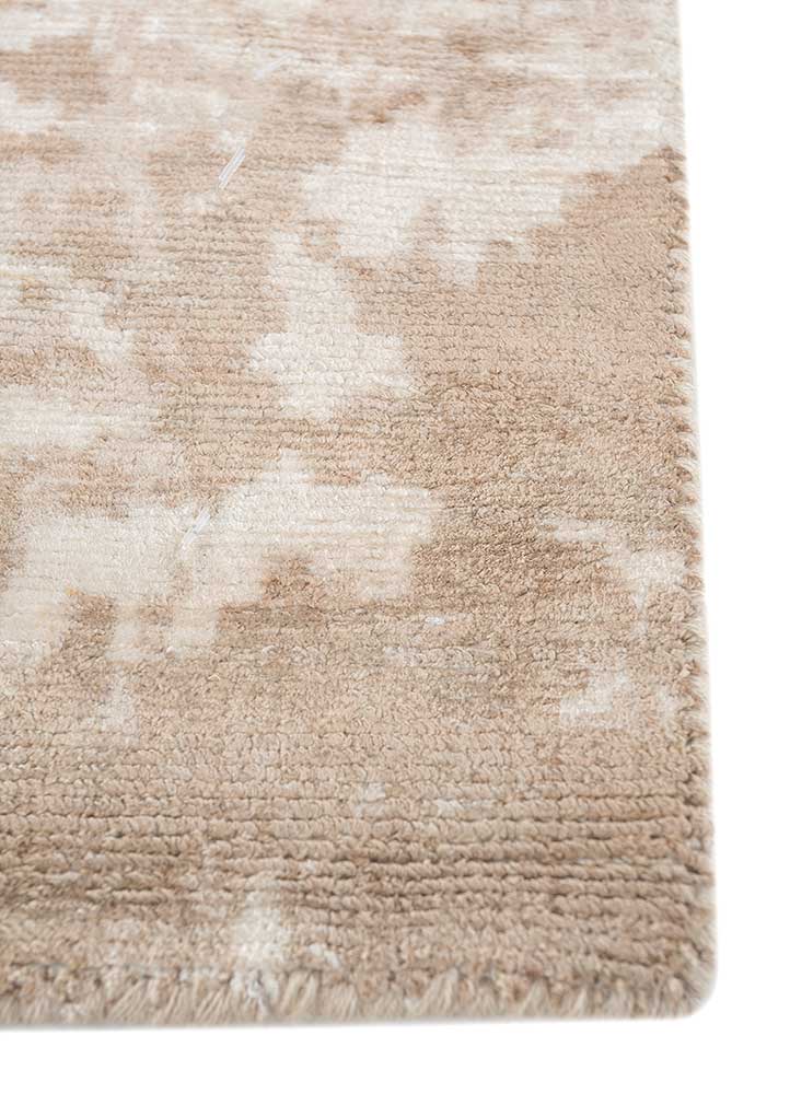 Tappeto in viscosa - 180 x 120 cm - beige