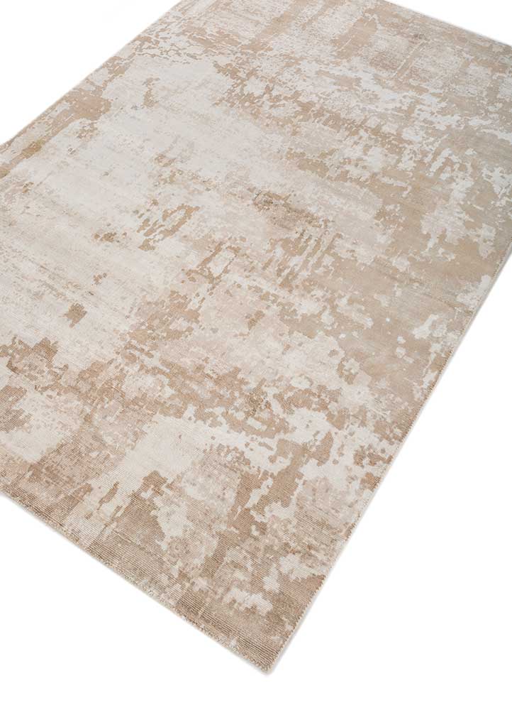 Tappeto in viscosa - 180 x 120 cm - beige